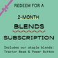 2-Month Blends Coffee Subscription